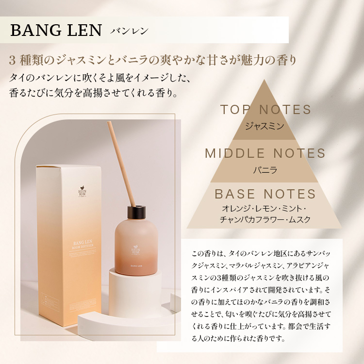 ルームディフューザー（スティック） - REUNROM JAPAN